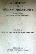 A History Of Indian Philosophy Vol. V