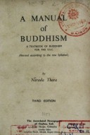 A Manuals of Buddhism