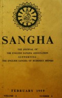 SangHa – The Journal of The English Sangha Association