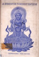 An introduction to Buddhist Esoterism