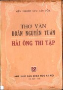 Thơ văn Đoàn Nguyễn Tuấn - Hải Ông thi tập
